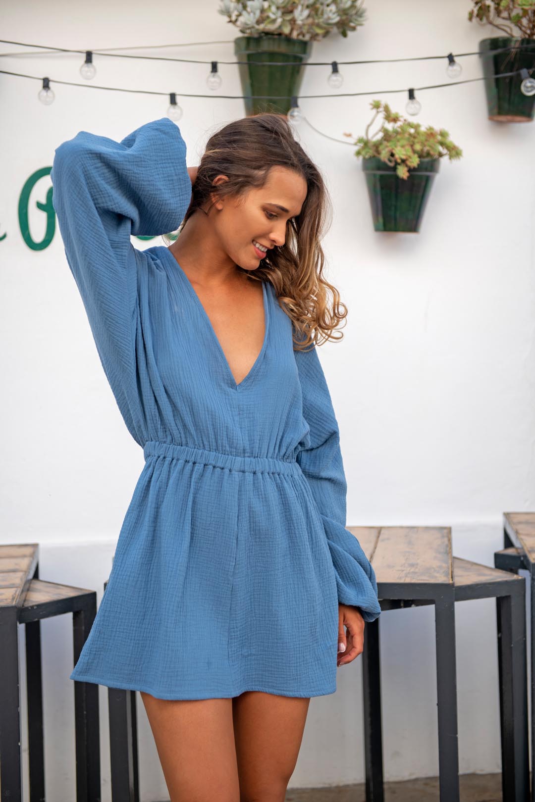 Sukienka Summer Crush Niebieski Denim
