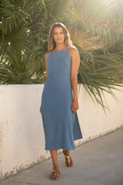 Sukienka Taste of Summer Niebieski Denim