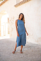 Sukienka Taste of Summer Niebieski Denim