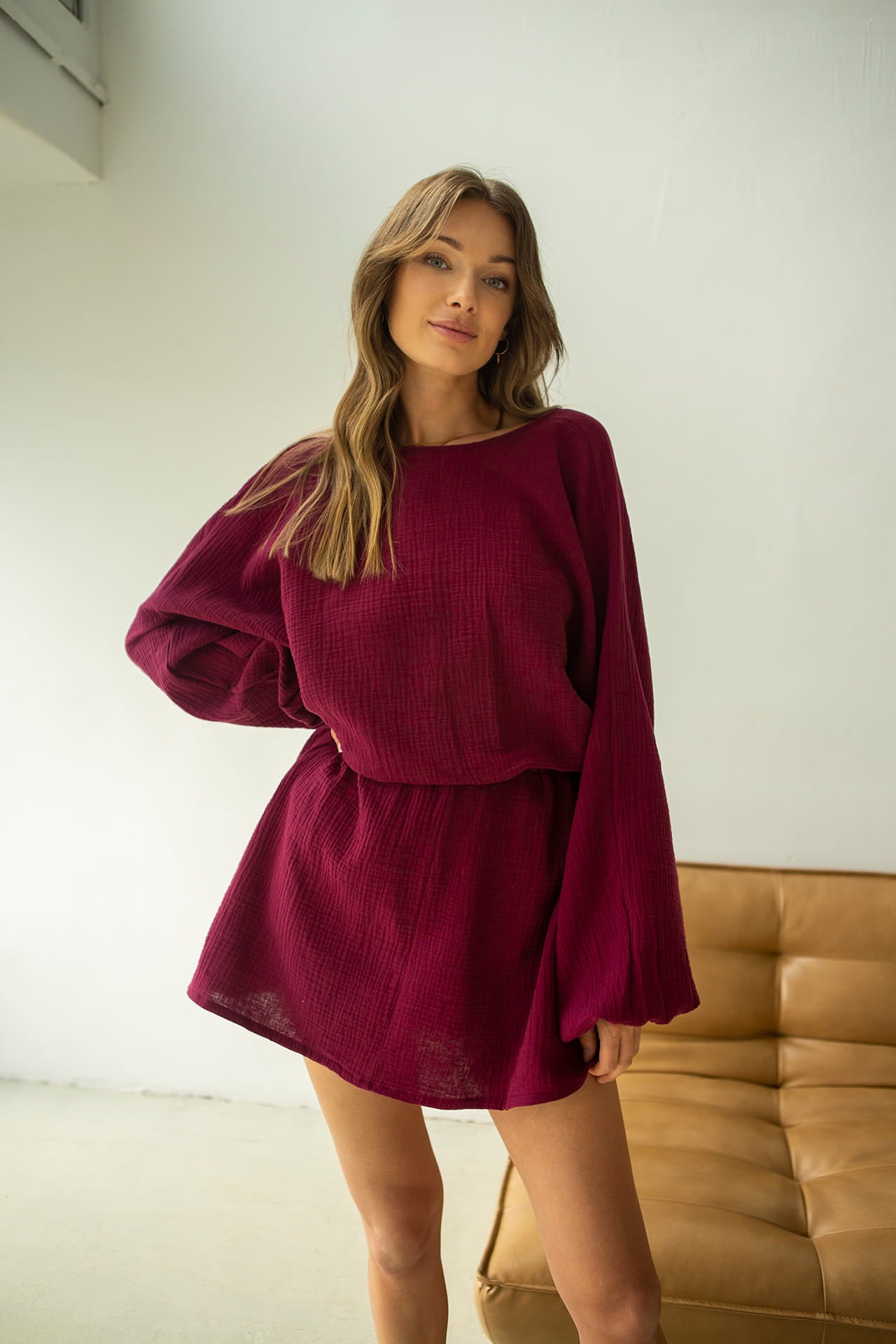 Sukienka Summer Crush Wino