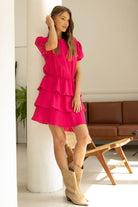 Sukienka Sunkissed Fuksja