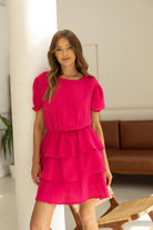 Sukienka Sunkissed Fuksja