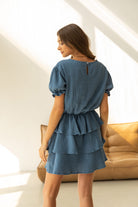 Sukienka Sunkissed Niebieski Denim