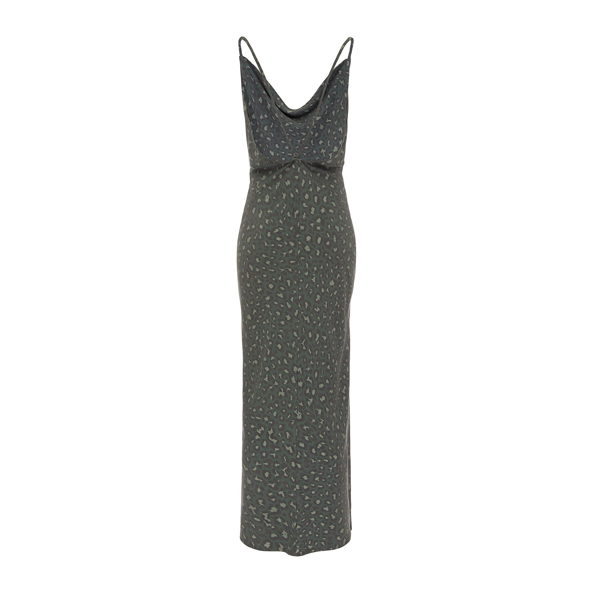 Sukienka Negroni Zielony Leopard