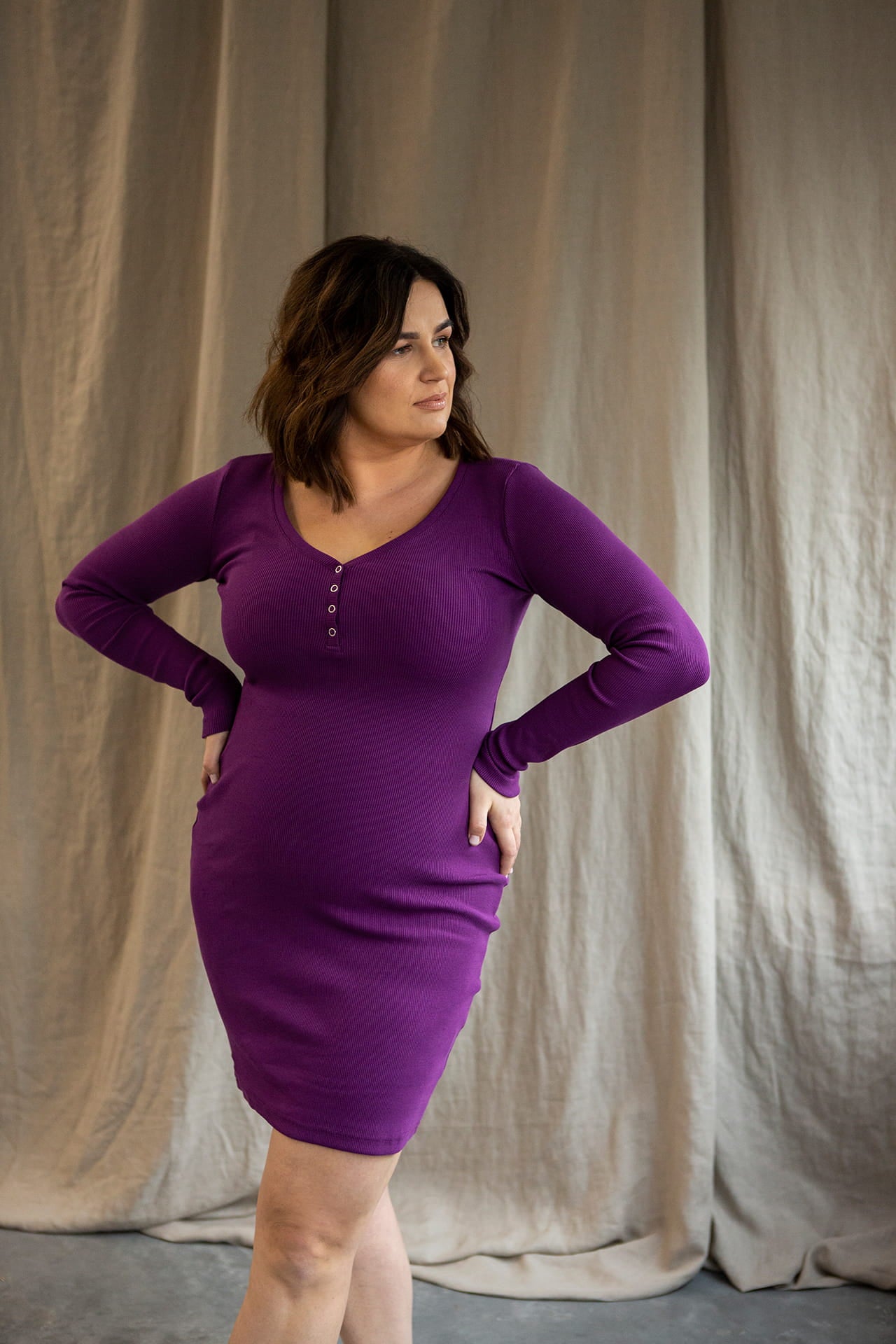 Sukienka No Regrets Purpura