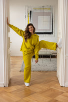 Spodnie Dresowe Not So Basic Limonka