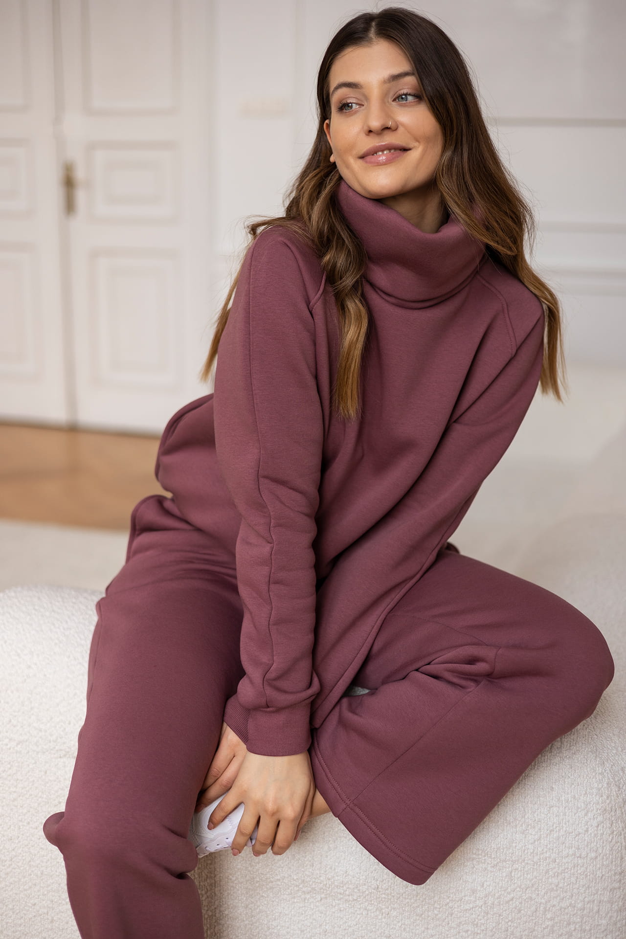 Spodnie Dresowe Not So Basic Rose Brown