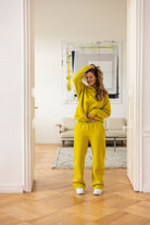 Spodnie Dresowe Not So Basic Limonka