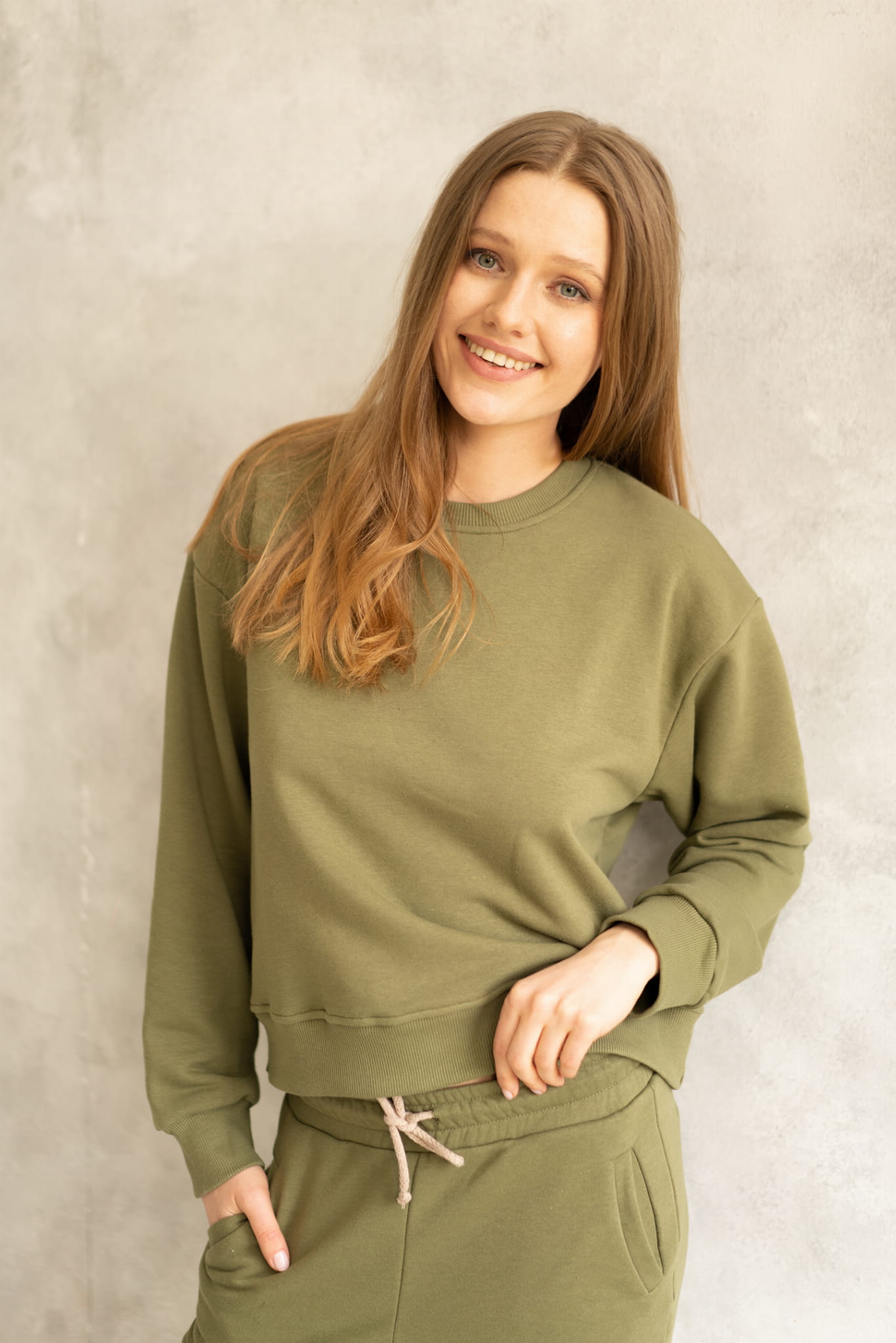 Bluza Klasyk Militarna Zieleń
