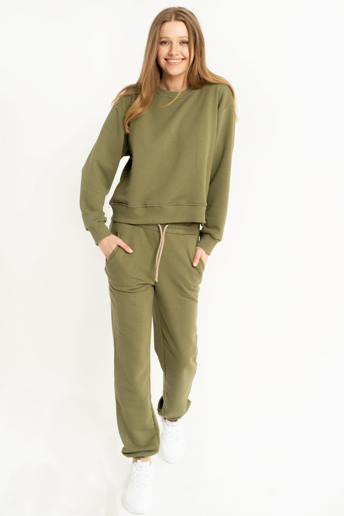 Bluza Klasyk Militarna Zieleń