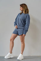 Bluza Klasyk Niebieski Dżins