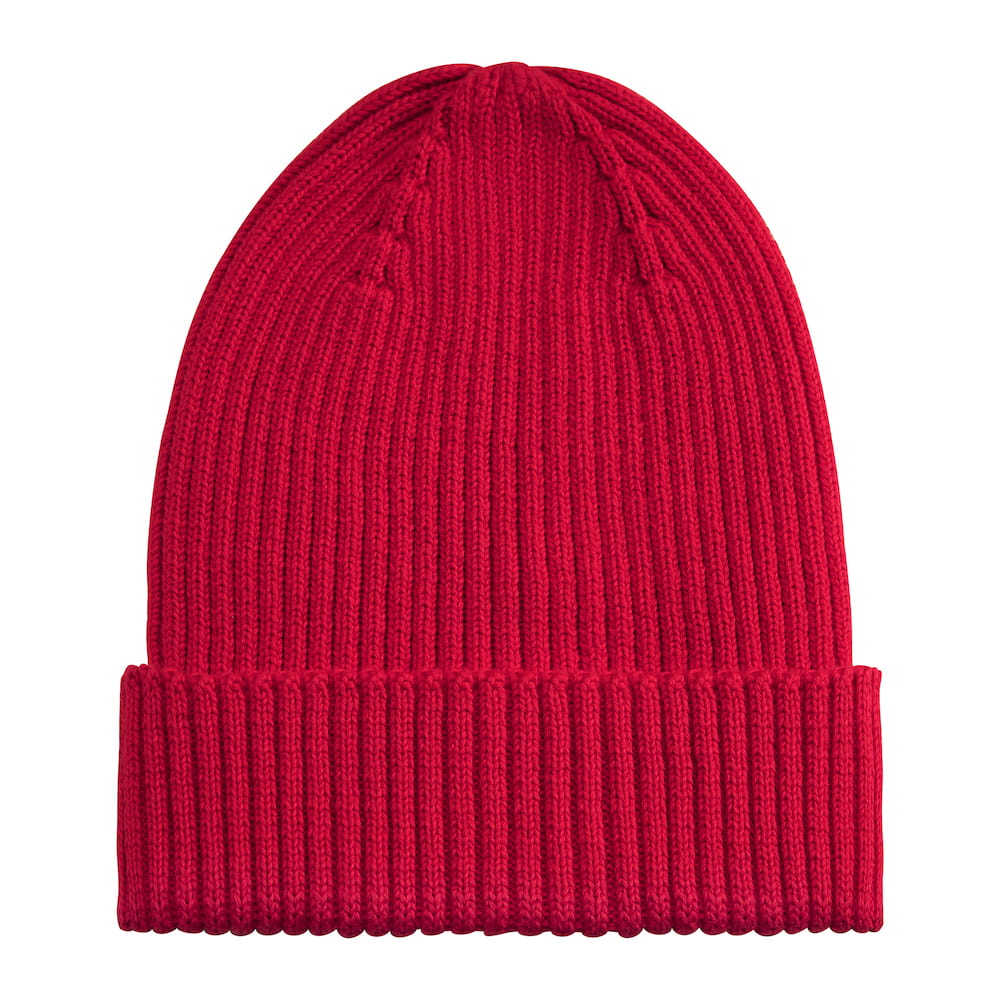 Beanie Organic Czerwony