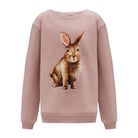 Bluza Kids z Królikiem Smoky Pink