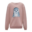 Bluza Kids z Foką Smoky Pink