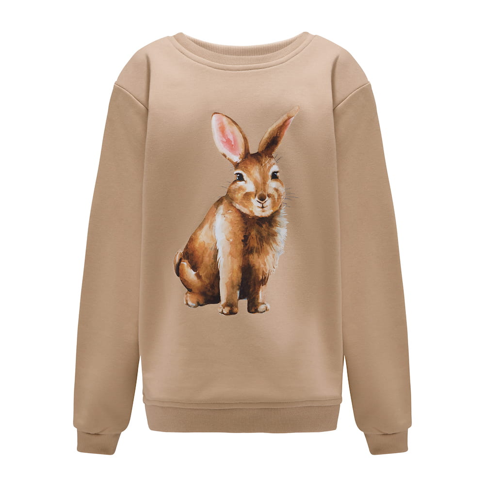 Bluza Kids z Królikiem Kawa z mlekiem