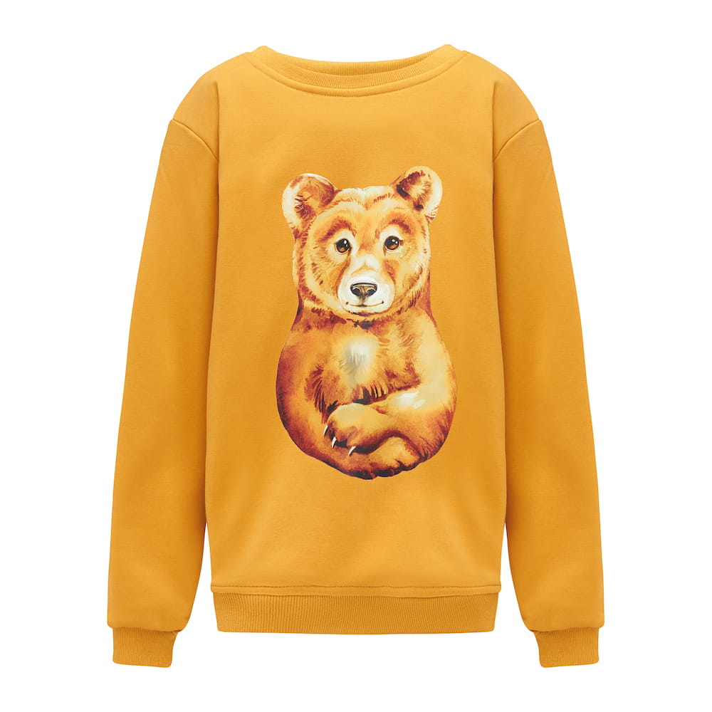 Bluza Kids z Misiem Miód