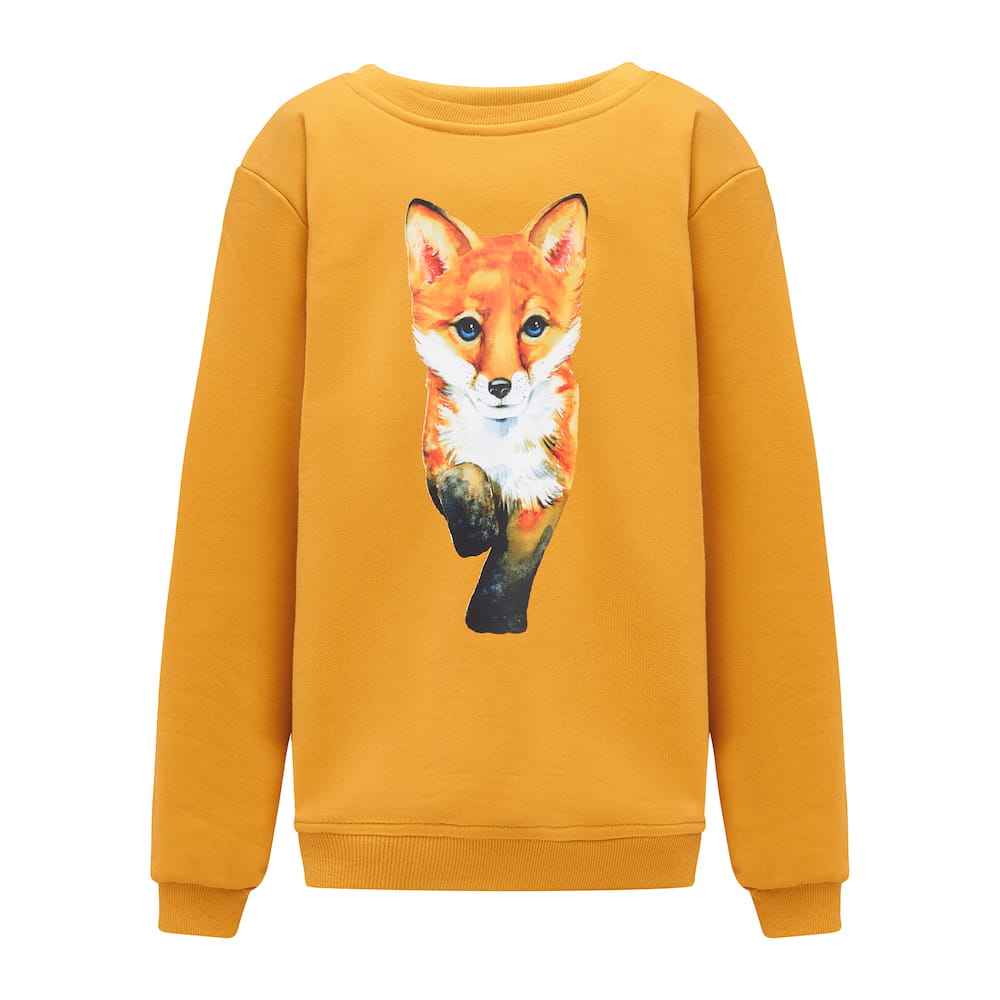 Bluza Kids z Lisem Miód
