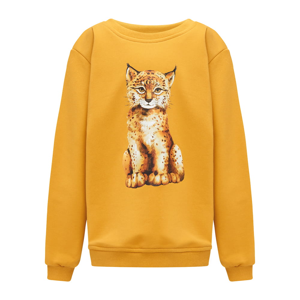 Bluza Kids z Rysiem Miód