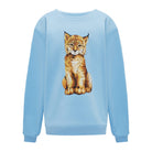 Bluza Kids z Rysiem Błękit
