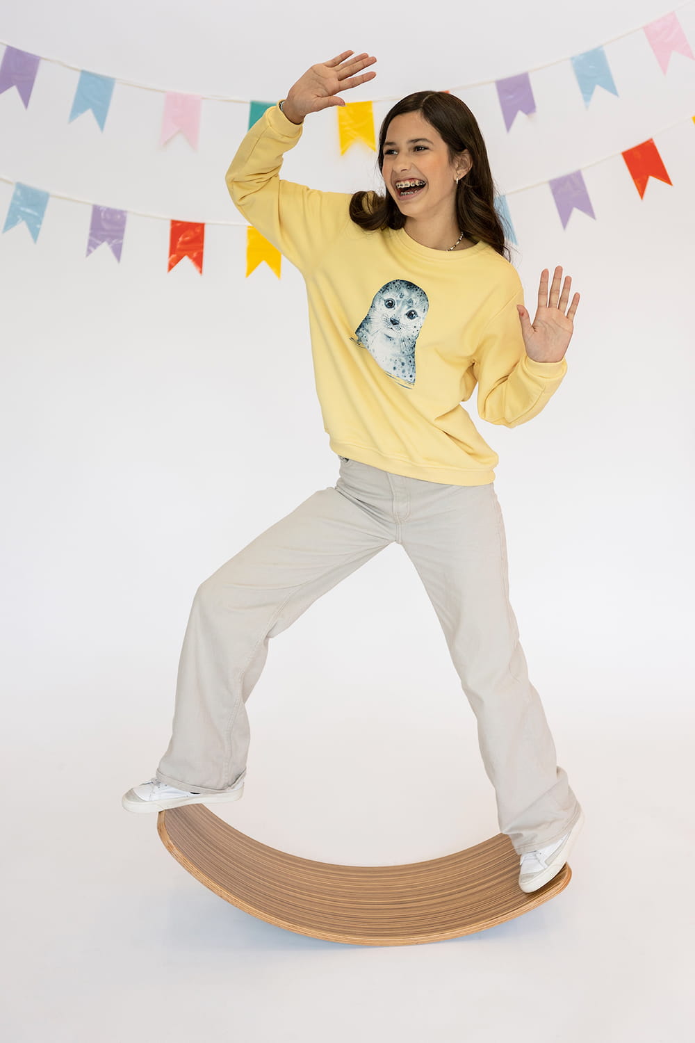 Bluza Kids z Foką Banan