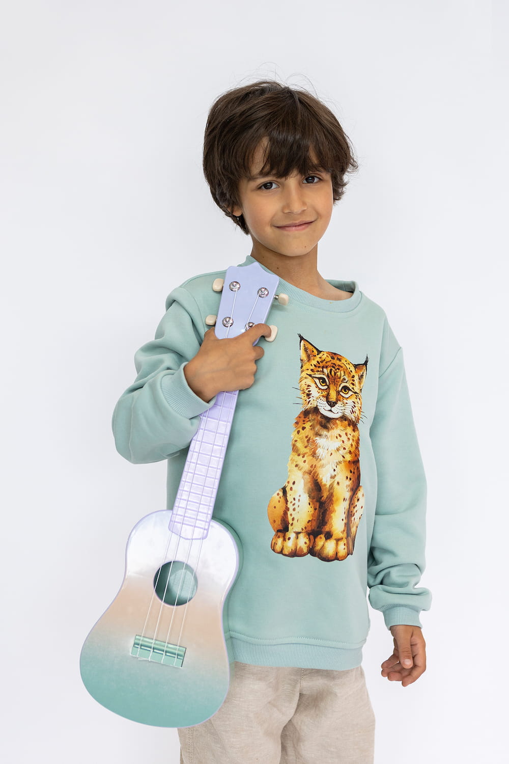 Bluza Kids z Rysiem Aloes