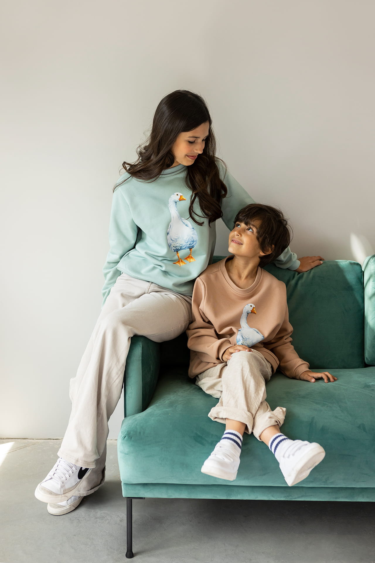 Bluza Kids z Gęsią Aloes