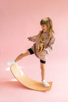 Bluza Kids z Rysiem Smoky Pink