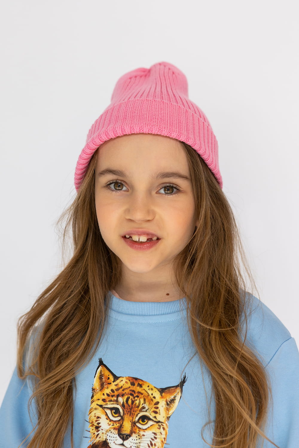Beanie Organic Barbie Róż