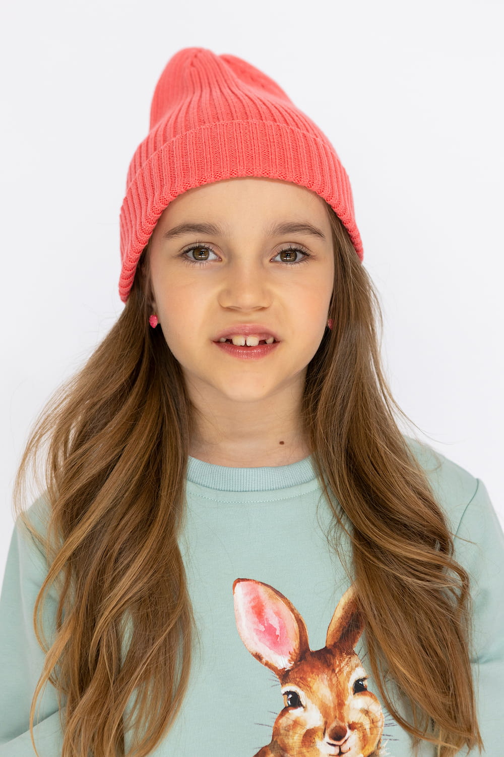 Beanie Organic Koral