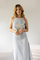 Sukienka Taste of Summer Szary Jasny