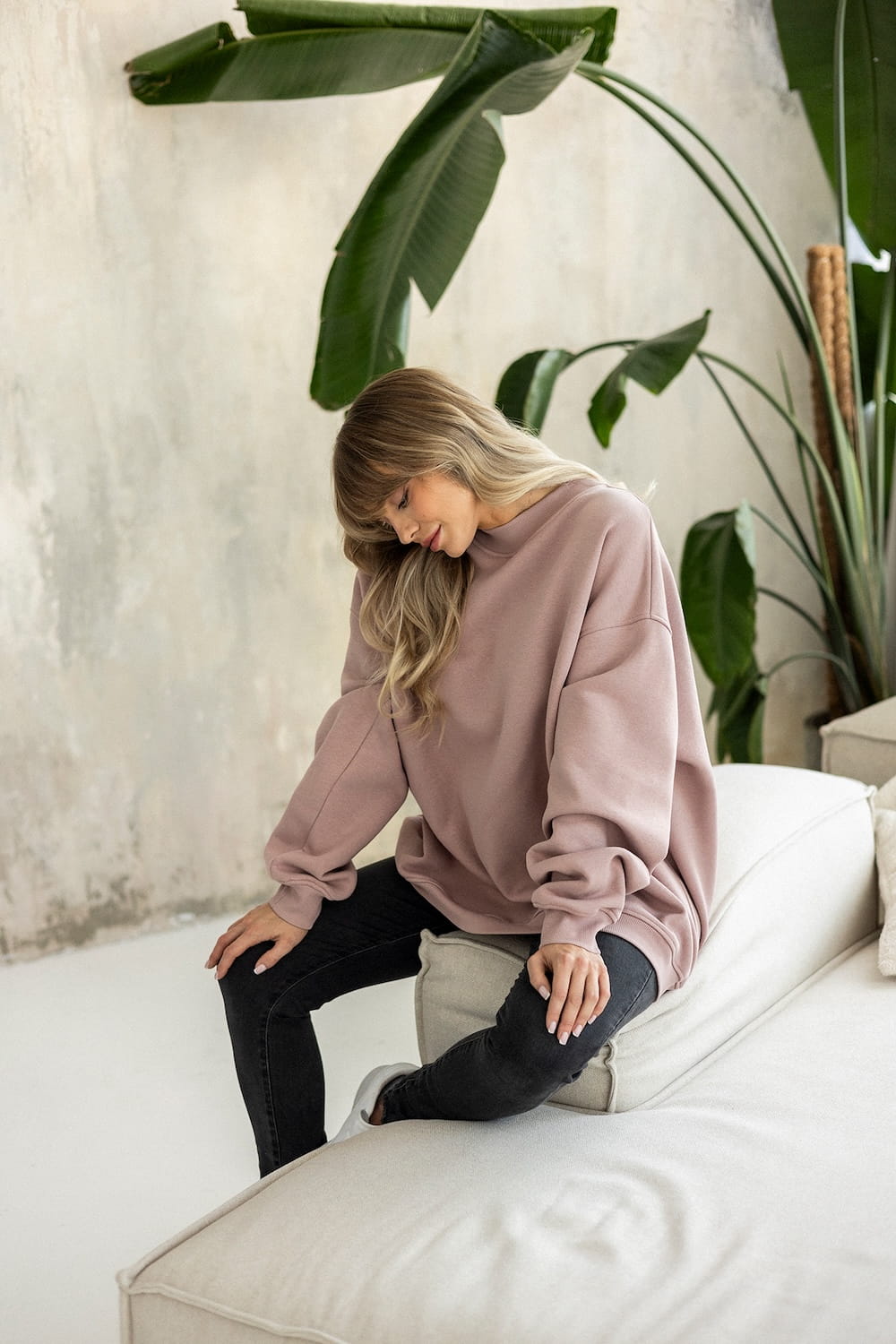 Bluza Biggie Brudny Róż