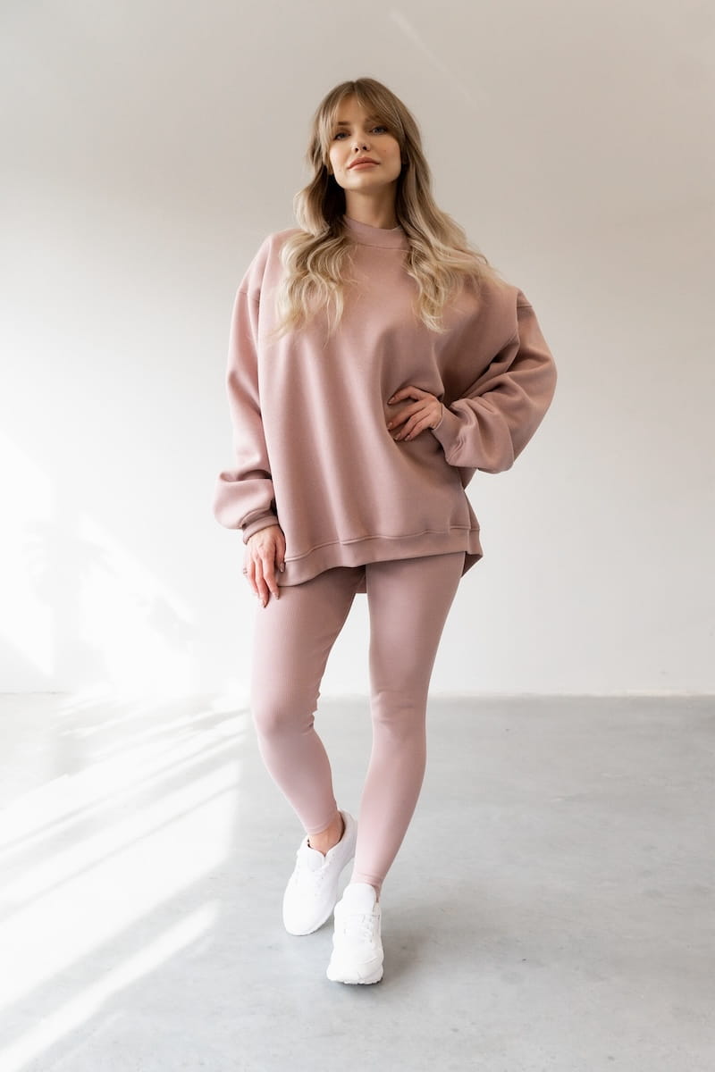 Bluza Biggie Brudny Róż