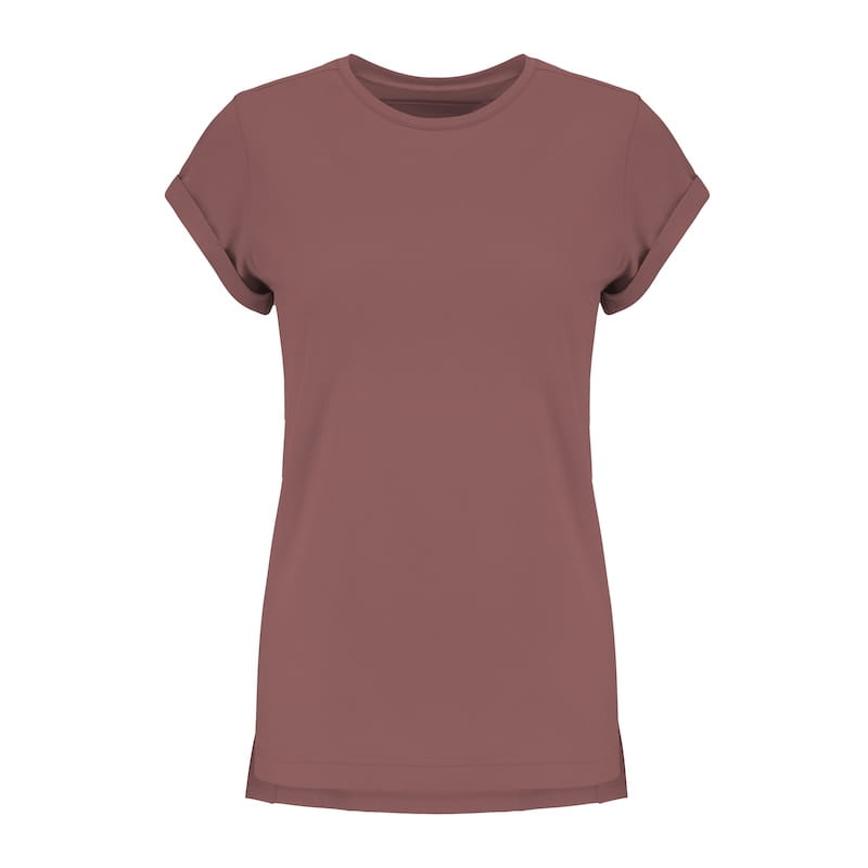 T-shirt Prosta Historia Rose Brown