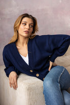 Kardigan Wool Me Tender Granat 100% Wełna Merino