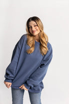 Bluza Biggie Niebieski Dżins