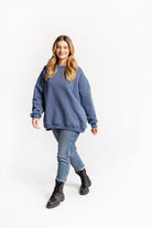 Bluza Biggie Niebieski Dżins