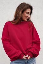 Bluza Iconic Malinowa Czerwień