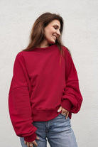 Bluza Iconic Malinowa Czerwień