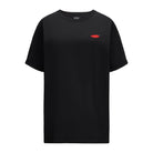 T-shirt Voilà Czarny Usta
