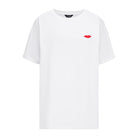 T-shirt Voilà Biały Usta