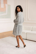 Kardigan Woollen far niente Szary