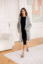 Kardigan Woollen far niente Szary