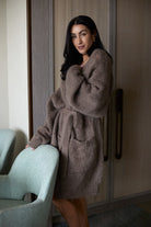 Kardigan Woollen far niente Mocca