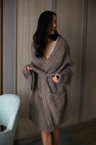 Kardigan Woollen far niente Mocca