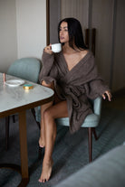 Kardigan Woollen far niente Mocca