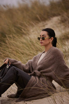Kardigan Woollen far niente Mocca