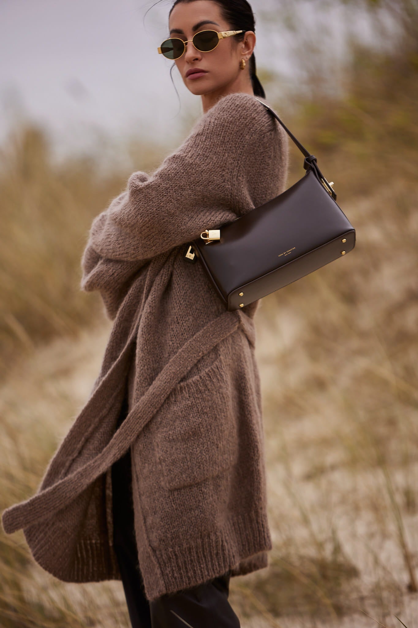 Kardigan Woollen far niente Mocca