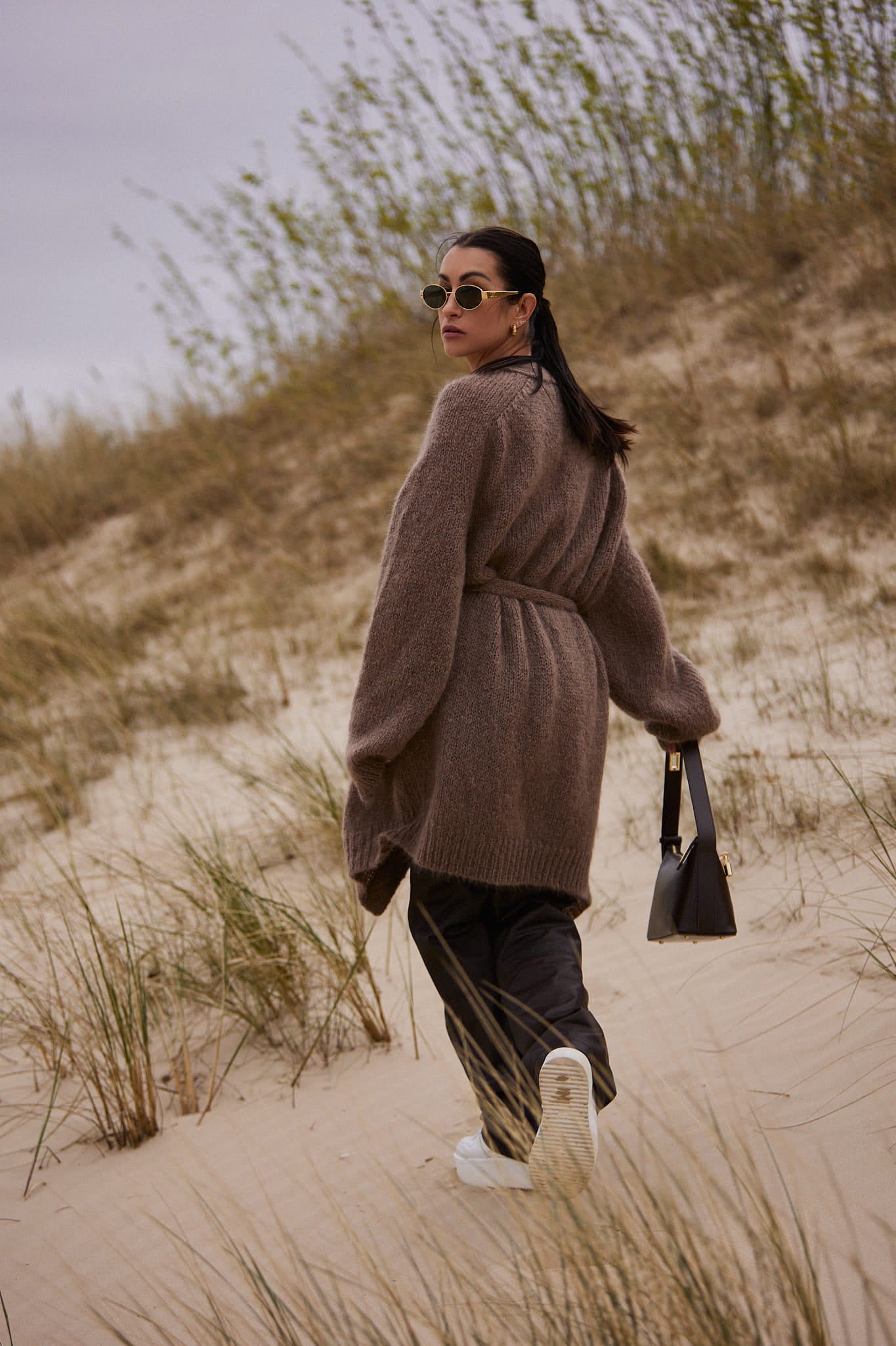 Kardigan Woollen far niente Mocca