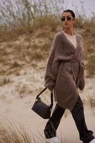 Kardigan Woollen far niente Mocca