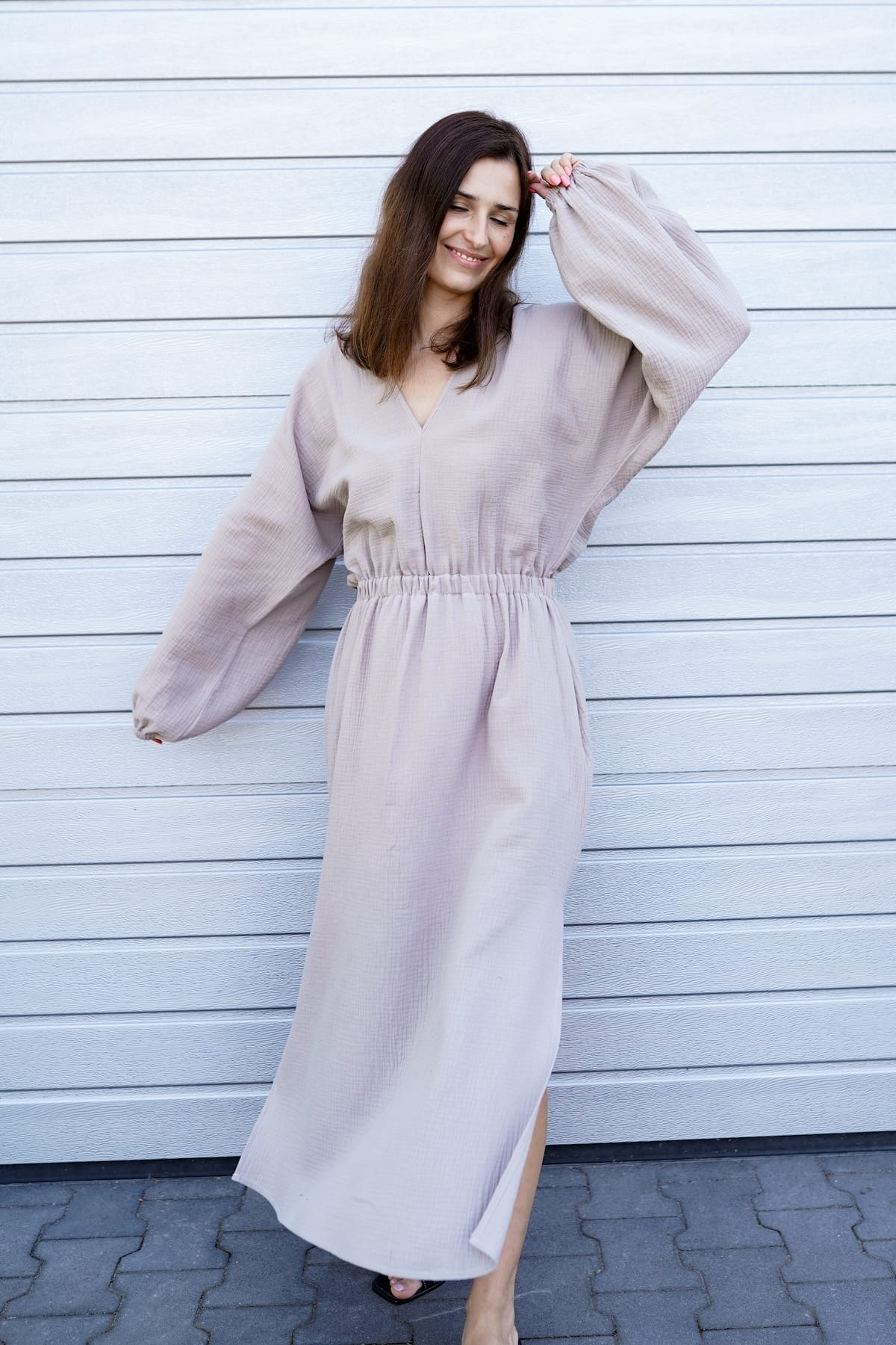 Sukienka Summer Crush Maxi Jasny Beż